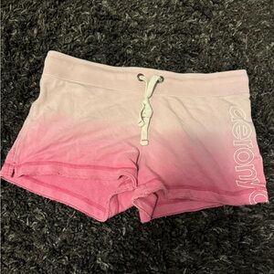 Aeropostale Pink Gradient Athletic Shorts